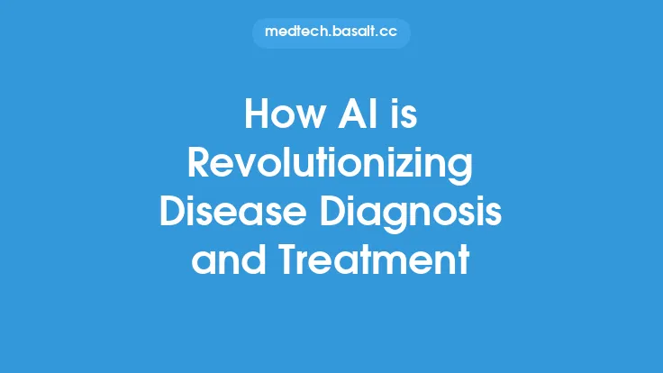 How AI is Revolutionizing Disease Diagnosis and Treatment Thumbnail