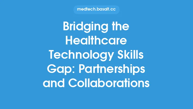 Bridging the Healthcare Technology Skills Gap: Partnerships and Collaborations Thumbnail