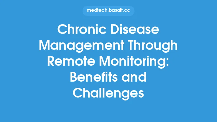 Chronic Disease Management Through Remote Monitoring: Benefits and Challenges Thumbnail