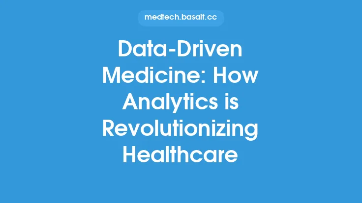 Data-Driven Medicine: How Analytics is Revolutionizing Healthcare Thumbnail