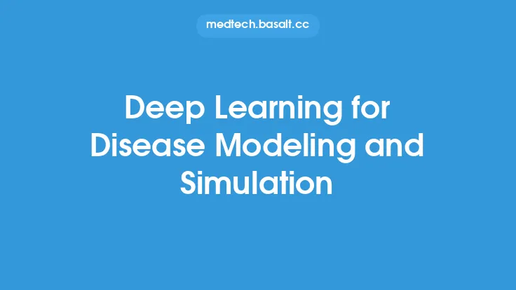 Deep Learning for Disease Modeling and Simulation Thumbnail