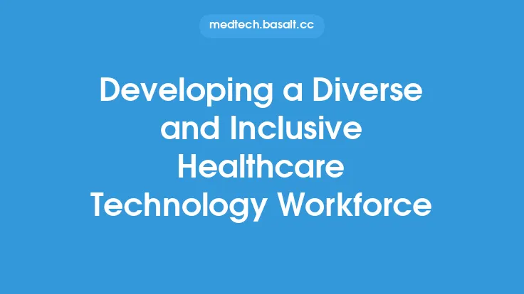 Developing a Diverse and Inclusive Healthcare Technology Workforce Thumbnail