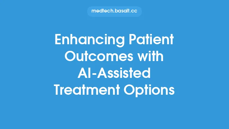 Enhancing Patient Outcomes with AI-Assisted Treatment Options Thumbnail