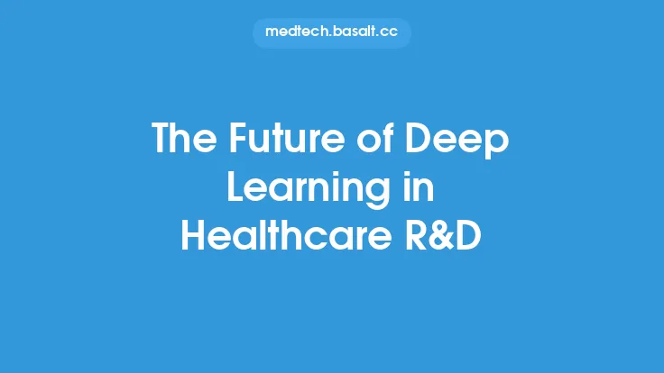 The Future of Deep Learning in Healthcare R&D Thumbnail
