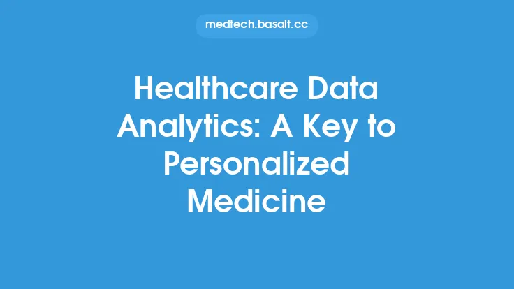 Healthcare Data Analytics: A Key to Personalized Medicine Thumbnail