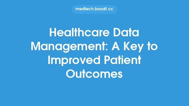 Healthcare Data Management: A Key to Improved Patient Outcomes Thumbnail