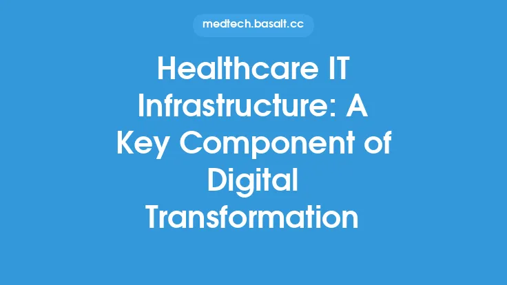 Healthcare IT Infrastructure: A Key Component of Digital Transformation Thumbnail