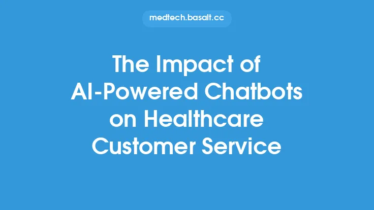 The Impact of AI-Powered Chatbots on Healthcare Customer Service Thumbnail