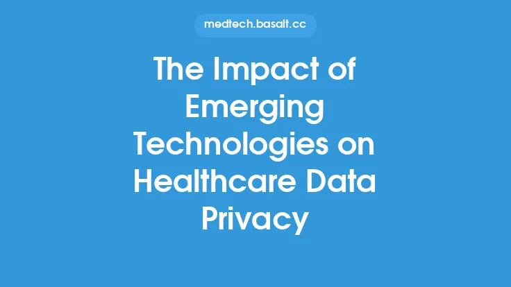 The Impact of Emerging Technologies on Healthcare Data Privacy Thumbnail