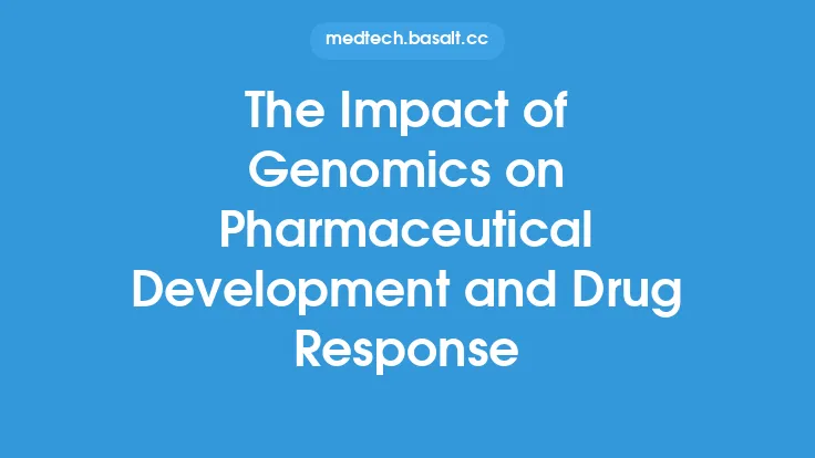 The Impact of Genomics on Pharmaceutical Development and Drug Response Thumbnail
