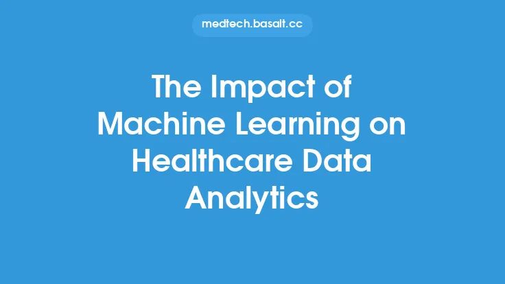 The Impact of Machine Learning on Healthcare Data Analytics Thumbnail