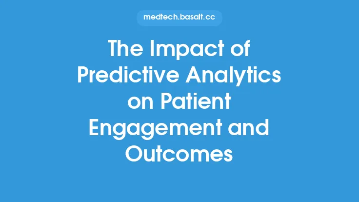 The Impact of Predictive Analytics on Patient Engagement and Outcomes Thumbnail
