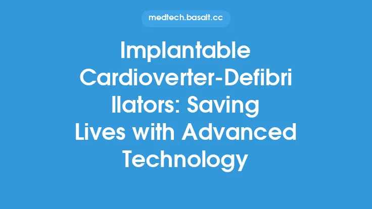 Implantable Cardioverter-Defibrillators: Saving Lives with Advanced Technology Thumbnail