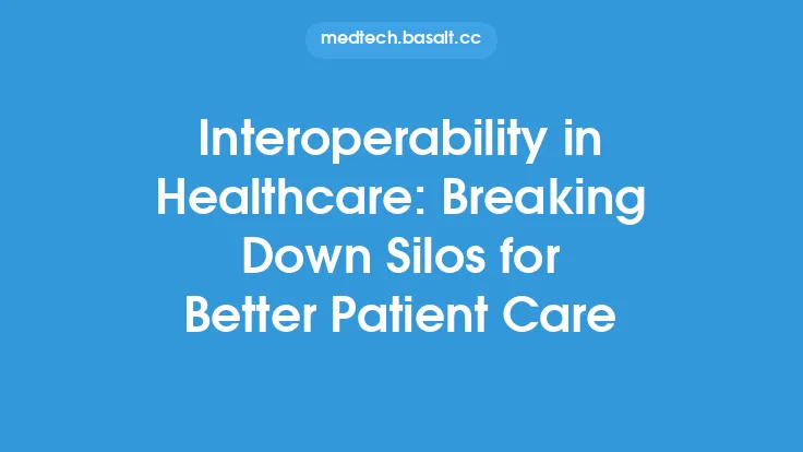 Interoperability in Healthcare: Breaking Down Silos for Better Patient Care Thumbnail