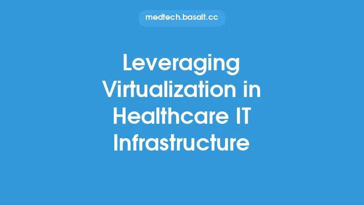 Leveraging Virtualization in Healthcare IT Infrastructure Thumbnail