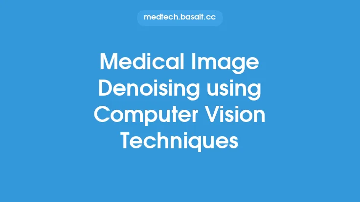 Medical Image Denoising using Computer Vision Techniques Thumbnail