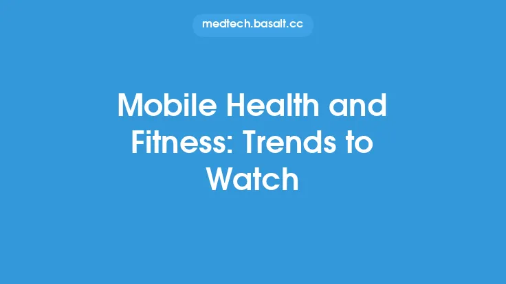 Mobile Health and Fitness: Trends to Watch Thumbnail