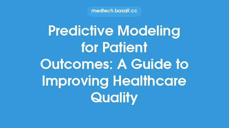 Predictive Modeling for Patient Outcomes: A Guide to Improving Healthcare Quality Thumbnail