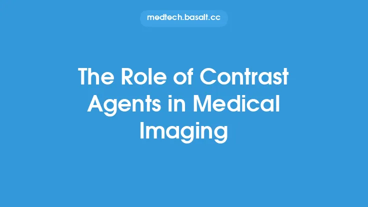 The Role of Contrast Agents in Medical Imaging Thumbnail