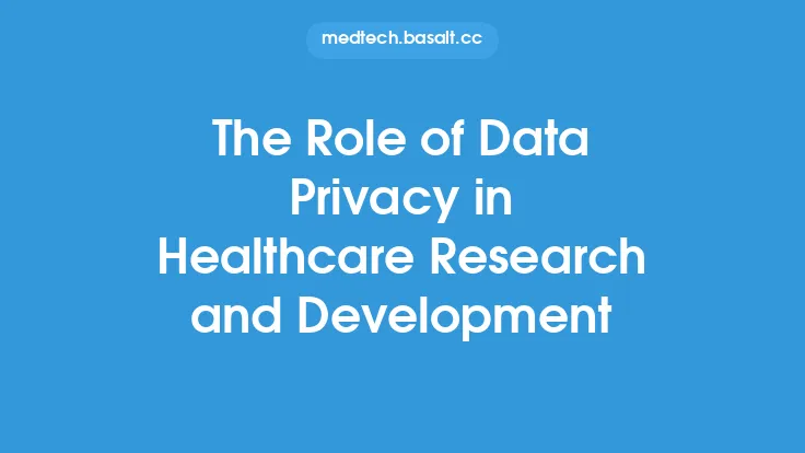The Role of Data Privacy in Healthcare Research and Development Thumbnail
