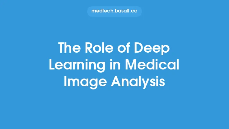 The Role of Deep Learning in Medical Image Analysis Thumbnail