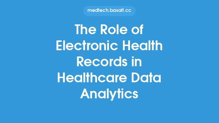 The Role of Electronic Health Records in Healthcare Data Analytics Thumbnail