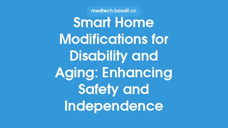 Smart Home Modifications for Disability and Aging: Enhancing Safety and Independence Thumbnail