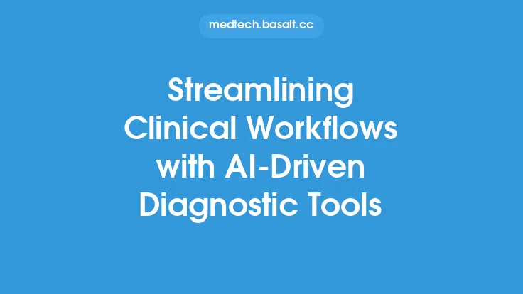 Streamlining Clinical Workflows with AI-Driven Diagnostic Tools Thumbnail