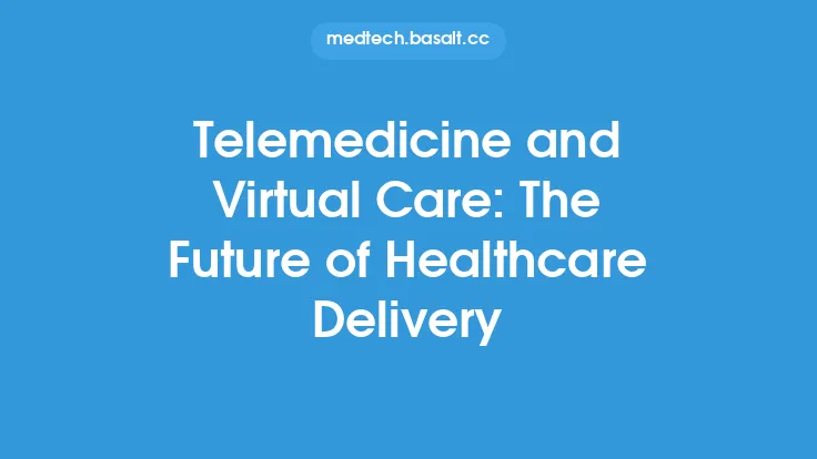 Telemedicine and Virtual Care: The Future of Healthcare Delivery Thumbnail